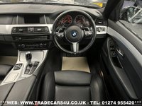 USED 2015 65 BMW 5 SERIES 520D 2.0 M SPORT TOURING DIESEL ESTATE 8 SPD AUTO EURO 6 S/S 190 PS UK DELIVERY FLAT FEE &pound;100*VIDEO AVAILABLE*FINANCE ARRANGED*PART EX*HPI CLEAR