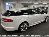 USED 2013 S JAGUAR XF 3.0 D V6 S PORTFOLIO SPORTBRAKE 5d 275 BHP UK DELIVERY FLAT FEE &pound;100*VIDEO AVAILABLE*FINANCE ARRANGED*PART EX*HPI CLEAR