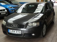 USED 2004 04 AUDI A3 2.0 TDI SPORT 3d 138 BHP 12 MONTHS MOT SERVICE HISTORY