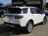 USED 2016 66 LAND ROVER DISCOVERY SPORT 2.0 TD4 HSE 5d 180 BHP Finished in FUJI WHITE with contrasting HEATED LEATHER SEATS. This Discovery Sport is practical, incredible off road and a comfy SUV that has 7 Seats that will swallow your family and luggage. FEATURES include Pan Roof, SAT NAV, Electric Deployable Tow bar, Meridian Speakers, DAB RADIO, Electric Rear Boot, Heated Leather Seats, 19" ALLOYS, 360 Cameras, Park sensors with auto parking and more. Serviced at 25106 miles, 49677 miles and on arrival at 56380 miles.