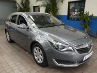 USED 2016 54 VAUXHALL INSIGNIA 1.6 TECH LINE CDTI ECOFLEX S/S 5d 134 BHP &pound;20 ROAD TAX EURO 6 CAZ & ULEZ COMPLIANT SAT NAV DAB CRUISE CONTROL