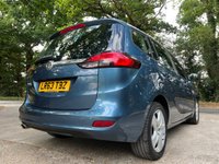 USED 2013 63 VAUXHALL ZAFIRA TOURER 2.0 EXCLUSIV CDTI 5d 162 BHP ZERO DEPOSIT FINANCE AVAILABLE