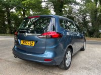 USED 2013 63 VAUXHALL ZAFIRA TOURER 2.0 EXCLUSIV CDTI 5d 162 BHP ZERO DEPOSIT FINANCE AVAILABLE