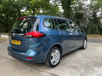 USED 2013 63 VAUXHALL ZAFIRA TOURER 2.0 EXCLUSIV CDTI 5d 162 BHP ZERO DEPOSIT FINANCE AVAILABLE