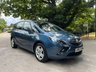 USED 2013 63 VAUXHALL ZAFIRA TOURER 2.0 EXCLUSIV CDTI 5d 162 BHP ZERO DEPOSIT FINANCE AVAILABLE