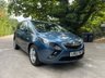 USED 2013 63 VAUXHALL ZAFIRA TOURER 2.0 EXCLUSIV CDTI 5d 162 BHP ZERO DEPOSIT FINANCE AVAILABLE