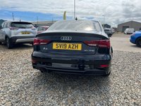USED 2019 57 AUDI A3 1.0 TFSI BLACK EDITION 4d 114 BHP 