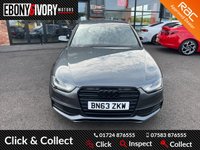 USED 2013 63 AUDI A4 2.0 TDI BLACK EDITION 4d 148 BHP 2 OWNERS FROM NEW + FULLY SERVICED + 1 YEAR MOT + 1 RAC BREAKDOWN COVER