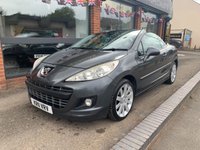 USED 2011 11 PEUGEOT 207 1.6 HDI CC GT 2d 112 BHP 6 SPEED~CLIMATE~REVERSE SENSORS....