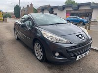 USED 2011 11 PEUGEOT 207 1.6 HDI CC GT 2d 112 BHP 6 SPEED~CLIMATE~REVERSE SENSORS....