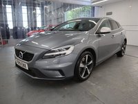 USED 2019 19 VOLVO V40 2.0 D3 R-DESIGN EDITION 5d 148 BHP FANTASTIC SPECIFICATION LOW MILES FULL LEATHER R DESIGN TRIM SPORTS FACE ALLOY WHEELS