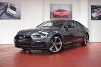 USED 2019 19 AUDI A5 2.0 TFSI BLACK EDITION 2d 148 BHP HEATED SEATS / APPLE CAR PLAY