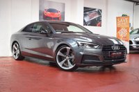 USED 2019 19 AUDI A5 2.0 TFSI BLACK EDITION 2d 148 BHP HEATED SEATS / APPLE CAR PLAY