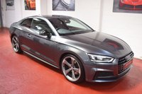 USED 2019 19 AUDI A5 2.0 TFSI BLACK EDITION 2d 148 BHP HEATED SEATS / APPLE CAR PLAY