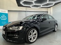 USED 2016 65 AUDI A3 1.6 TDI S Line Saloon 4dr Diesel S Tronic Euro 6 (s/s) (Nav) (110 ps) &pound;4k Extras, &pound;20Tax, Sat Nav