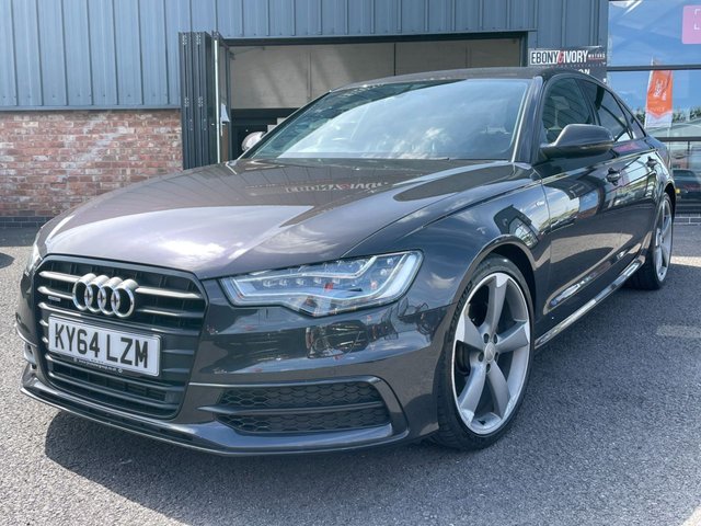 2014 64 Audi A6 3.0 TDI QUATTRO BLACK EDITION 4d 201 BHP