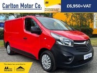 USED 2018 18 VAUXHALL VIVARO 1.6 L1H1 2700 CDTI 120 BHP [ AIR CON  ] INTERNAL RACKING MANAGERS SPECIAL OFFER