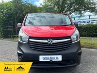 USED 2018 18 VAUXHALL VIVARO 1.6 L1H1 2700 CDTI 120 BHP [ AIR CON  ] INTERNAL RACKING MANAGERS SPECIAL OFFER