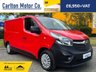 USED 2018 18 VAUXHALL VIVARO 1.6 L1H1 2700 CDTI 120 BHP [ AIR CON  ] INTERNAL RACKING MANAGERS SPECIAL OFFER