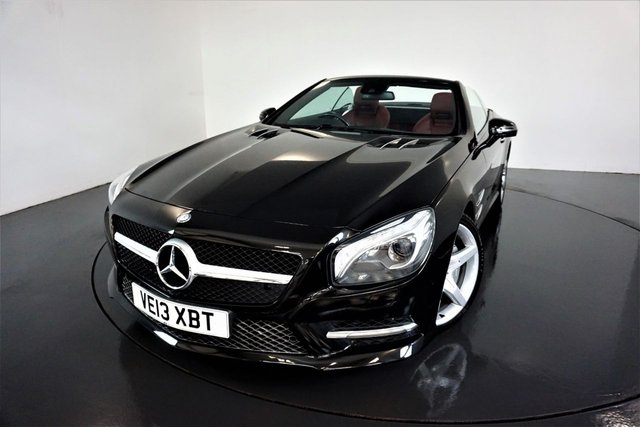 2013 13 Mercedes-Benz Sl 3.5 SL350 2d-AIR SCARF-AMG SPORTS PACKAGE-HEATED RED LEATHER-ACTIVE PARK ASSIST-ELECTRIC FOLDING MIRRORS-DAB RADIO-19