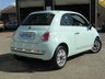 USED 2014 64 FIAT 500 1.2 LOUNGE DUALOGIC 3d 69 BHP Finished in MINT GREEN with contrasting grey sports trim. This updated small retro-style auto car is ideal for the first time driver and small family. This little car is cute, funky, sporty and smart.  Features include Panoramic Roof, Alloy wheels, Air Con, &pound;20 Road Tax, 2 Keys, and Blue Tooth to name just a few. Seviced at 8190 miles, 12212 miles, 15112 miles, 17000 miles and on arrival at 28348 miles.