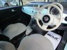USED 2014 64 FIAT 500 1.2 LOUNGE DUALOGIC 3d 69 BHP Finished in MINT GREEN with contrasting grey sports trim. This updated small retro-style auto car is ideal for the first time driver and small family. This little car is cute, funky, sporty and smart.  Features include Panoramic Roof, Alloy wheels, Air Con, &pound;20 Road Tax, 2 Keys, and Blue Tooth to name just a few. Seviced at 8190 miles, 12212 miles, 15112 miles, 17000 miles and on arrival at 28348 miles.