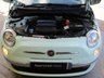 USED 2014 64 FIAT 500 1.2 LOUNGE DUALOGIC 3d 69 BHP Finished in MINT GREEN with contrasting grey sports trim. This updated small retro-style auto car is ideal for the first time driver and small family. This little car is cute, funky, sporty and smart.  Features include Panoramic Roof, Alloy wheels, Air Con, &pound;20 Road Tax, 2 Keys, and Blue Tooth to name just a few. Seviced at 8190 miles, 12212 miles, 15112 miles, 17000 miles and on arrival at 28348 miles.