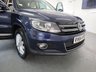 USED 2014 64 VOLKSWAGEN TIGUAN 2.0 MATCH TDI BLUEMOTION TECH 4MOTION DSG 5d 139 BHP STUNNING MAGNOLIA LEATHER LOW MILES HEATED SEATS  SATELITTE NAVIGATION