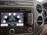 USED 2014 64 VOLKSWAGEN TIGUAN 2.0 MATCH TDI BLUEMOTION TECH 4MOTION DSG 5d 139 BHP STUNNING MAGNOLIA LEATHER LOW MILES HEATED SEATS  SATELITTE NAVIGATION