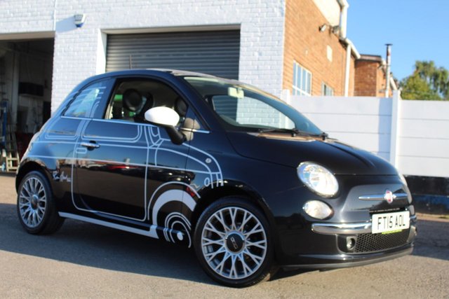 2015 15 Fiat 500 1.2 RON ARAD EDITION 3d 69 BHP