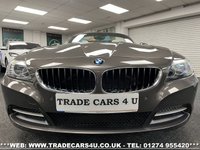 USED 2009 59 BMW Z4 SDRIVE23i 2.5 6 CYLINDER 6 SPEED AUTO CONVERTIBLE/CABRIOLET 204 PS UK DELIVERY FLAT FEE &pound;100*VIDEO AVAILABLE*FINANCE ARRANGED*PART EX*HPI CLEAR