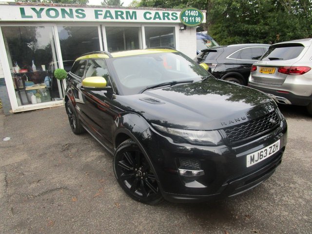 2013 63 Land Rover Range Rover Evoque 2.2 SD4 SPECIAL EDITION 3d 190 BHP AUTOMATIC FOUR WHEEL DRIVE