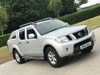 USED 2014 14 NISSAN NAVARA 2.5 DCI TEKNA 4X4 SHR DCB 188 BHP ** NO VAT * CANOPY + SAT NAV