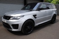USED 2015 15 LAND ROVER RANGE ROVER SPORT SVR 5.0 V8 SUPERCHARGED AUTO [550 BHP] 4X4 