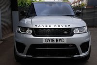 USED 2015 15 LAND ROVER RANGE ROVER SPORT SVR 5.0 V8 SUPERCHARGED AUTO [550 BHP] 4X4 