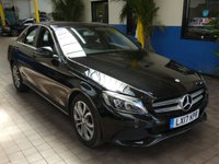 USED 2017 17 MERCEDES-BENZ C-CLASS 1.6 C200 D SPORT 4d 136 BHP &pound;30 ROAD TAX SAT NAV LEATHER HEATED SEATS