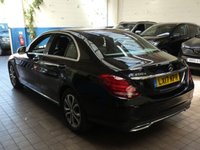 USED 2017 17 MERCEDES-BENZ C-CLASS 1.6 C200 D SPORT 4d 136 BHP &pound;30 ROAD TAX SAT NAV LEATHER HEATED SEATS