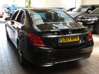 USED 2017 17 MERCEDES-BENZ C-CLASS 1.6 C200 D SPORT 4d 136 BHP &pound;30 ROAD TAX SAT NAV LEATHER HEATED SEATS
