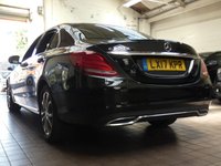 USED 2017 17 MERCEDES-BENZ C-CLASS 1.6 C200 D SPORT 4d 136 BHP &pound;30 ROAD TAX SAT NAV LEATHER HEATED SEATS