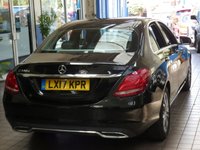USED 2017 17 MERCEDES-BENZ C-CLASS 1.6 C200 D SPORT 4d 136 BHP &pound;30 ROAD TAX SAT NAV LEATHER HEATED SEATS