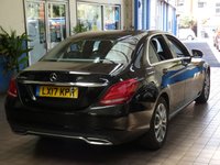 USED 2017 17 MERCEDES-BENZ C-CLASS 1.6 C200 D SPORT 4d 136 BHP &pound;30 ROAD TAX SAT NAV LEATHER HEATED SEATS