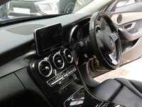 USED 2017 17 MERCEDES-BENZ C-CLASS 1.6 C200 D SPORT 4d 136 BHP &pound;30 ROAD TAX SAT NAV LEATHER HEATED SEATS