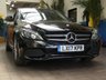USED 2017 17 MERCEDES-BENZ C-CLASS 1.6 C200 D SPORT 4d 136 BHP &pound;30 ROAD TAX SAT NAV LEATHER HEATED SEATS