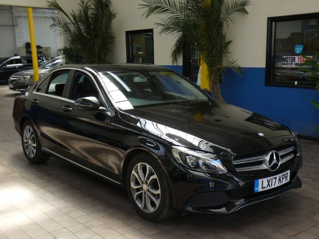 2017 17 Mercedes-Benz C-Class 1.6 C200 D SPORT 4d 136 BHP