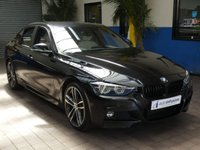 USED 2017 67 BMW 3 SERIES 2.0 330E M SPORT SHADOW EDITION 4d 249 BHP SAT NAV LEATHER PARKING SENSOR