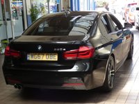 USED 2017 67 BMW 3 SERIES 2.0 330E M SPORT SHADOW EDITION 4d 249 BHP SAT NAV LEATHER PARKING SENSOR