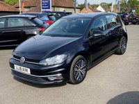 USED 2018 18 VOLKSWAGEN GOLF 1.0 SE TSI BLUEMOTION TECHNOLOGY DSG 5d 109 BHP ONE OWNER, FULL VW SERVICE HISTORY