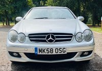 USED 2008 58 MERCEDES-BENZ CLK 2.1 CLK220 CDI AVANTGARDE 2d 148 BHP EXCELLENT CONDITION  / 12 MONTHS MOT (NO ADVISORIES)