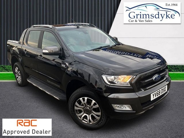 2018 68 Ford Ranger 3.2 WILDTRAK 4X4 DCB TDCI 4d 197 BHP