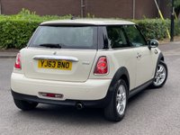 USED 2013 63 MINI HATCH ONE 1.6 ONE 3d 98 BHP 